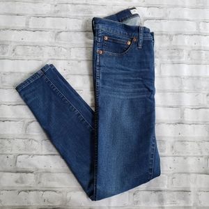 Madewell 9" high rise skinny jeans